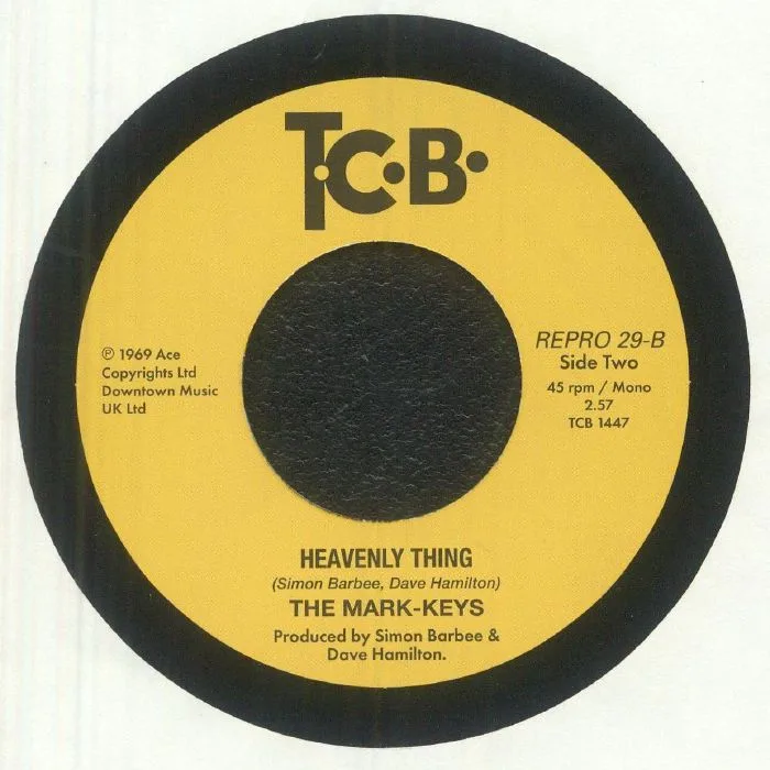 Back cover — The MARK KEYS — My Sweet Baby (reissue)