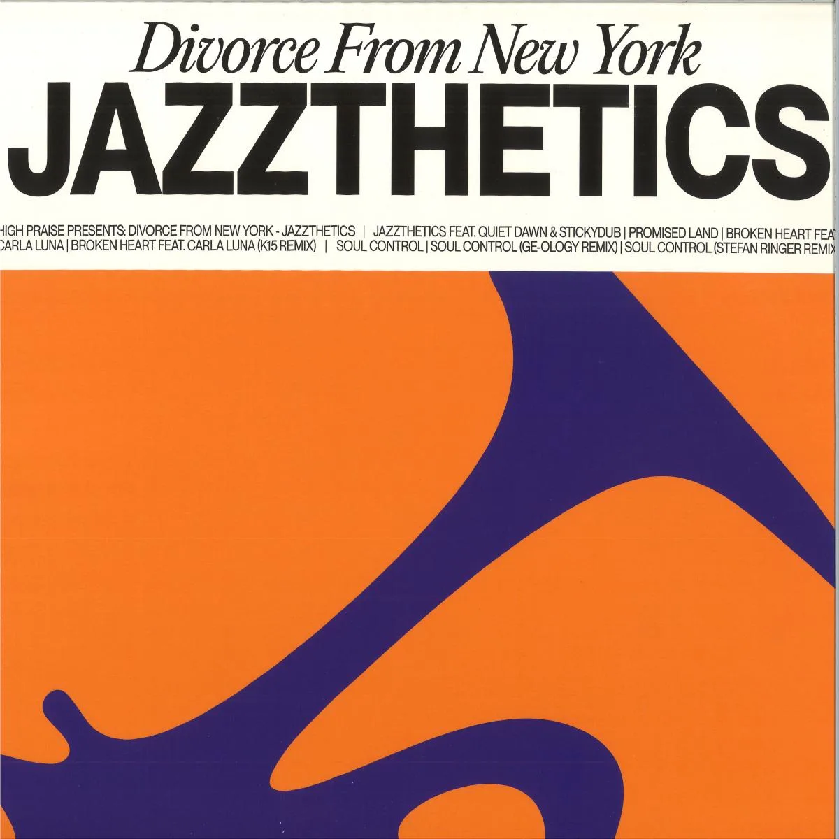 Лицевая сторона обложки — Divorce From New York — Jazzthetics