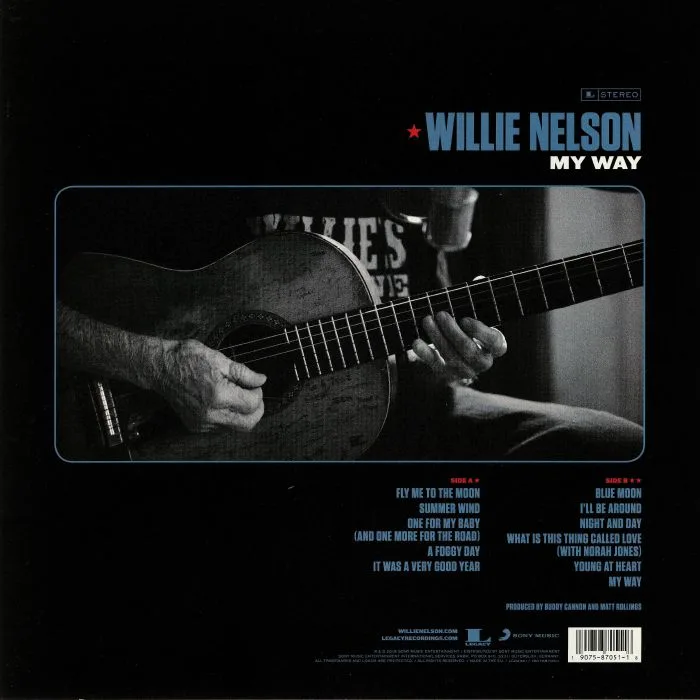 Обратная сторона обложки — Willie NELSON — My Way