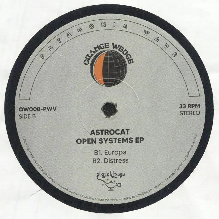 Back cover — ASTROCAT — Open Systems EP (remastered)