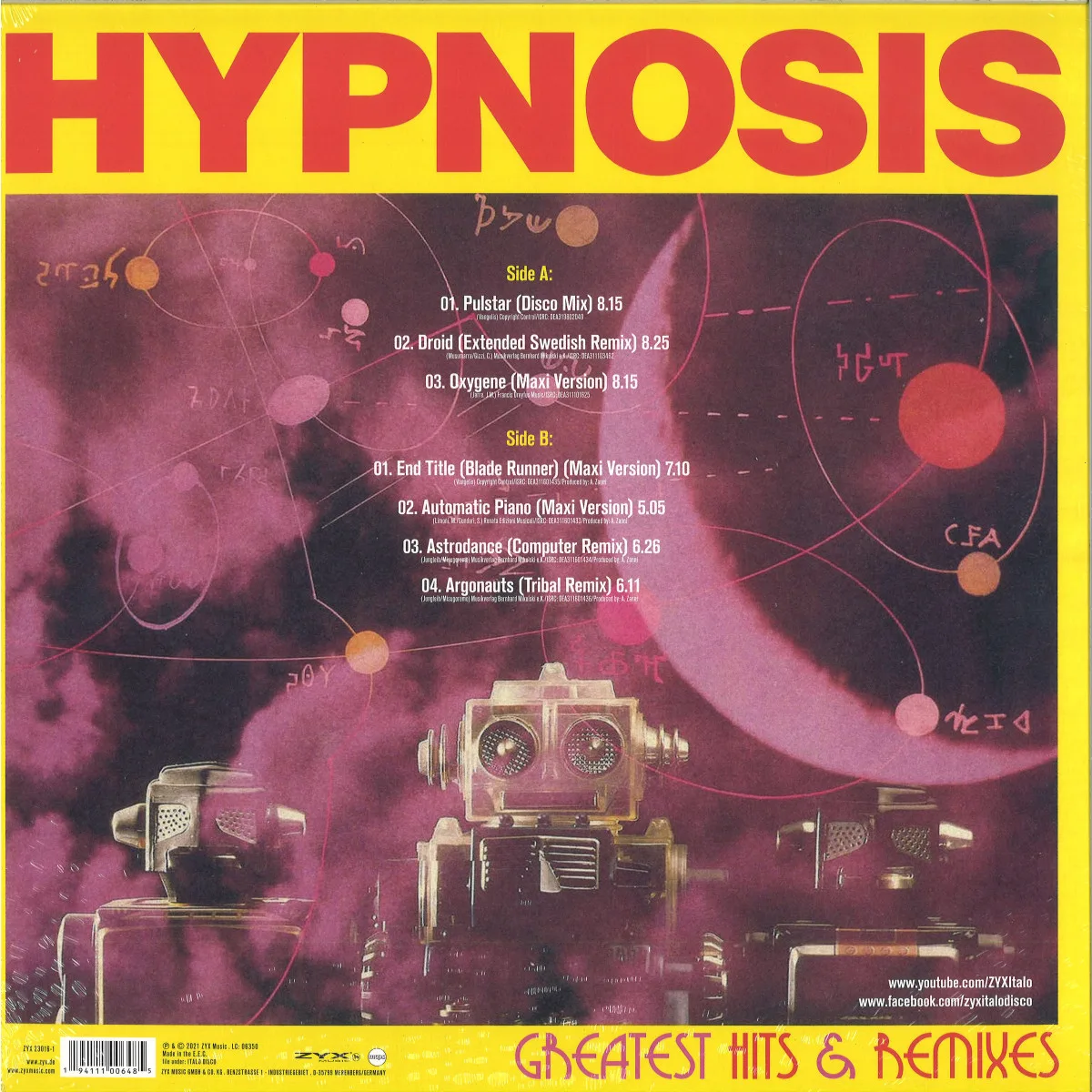 Hypnosis — Greatest Hits & Remixes