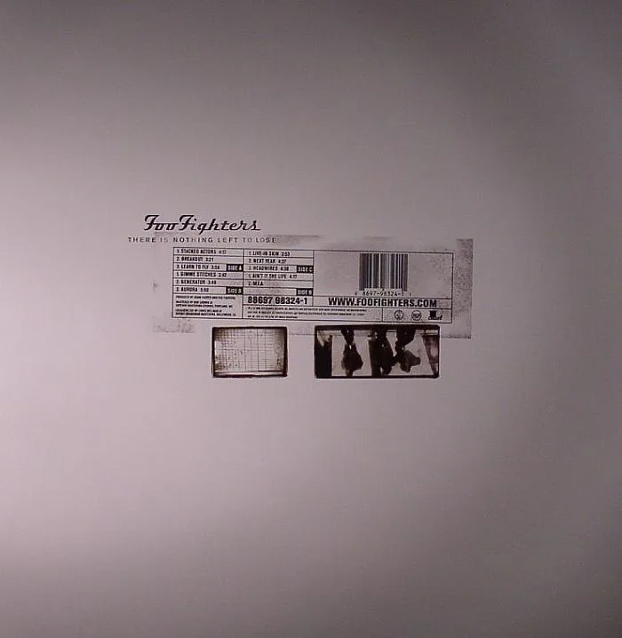 Back cover — FOO FIGHTERS — There Is Nothing Left To Lose