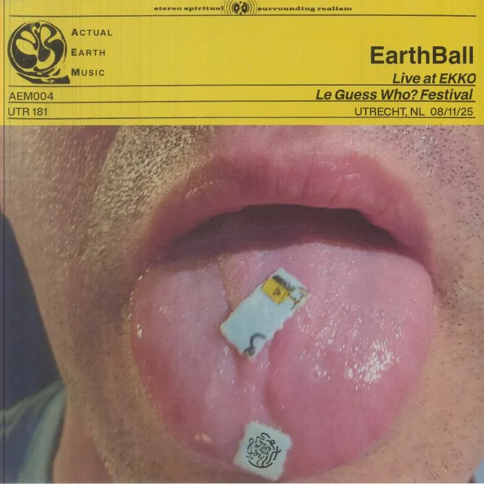 Back cover — EARTHBALL — Actual Earth Music: Volume 3 & 4
