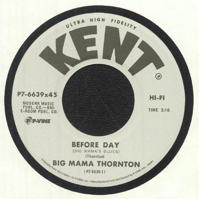 BIG MAMA THONRTON — Before Day (Big Mama's Blues)
