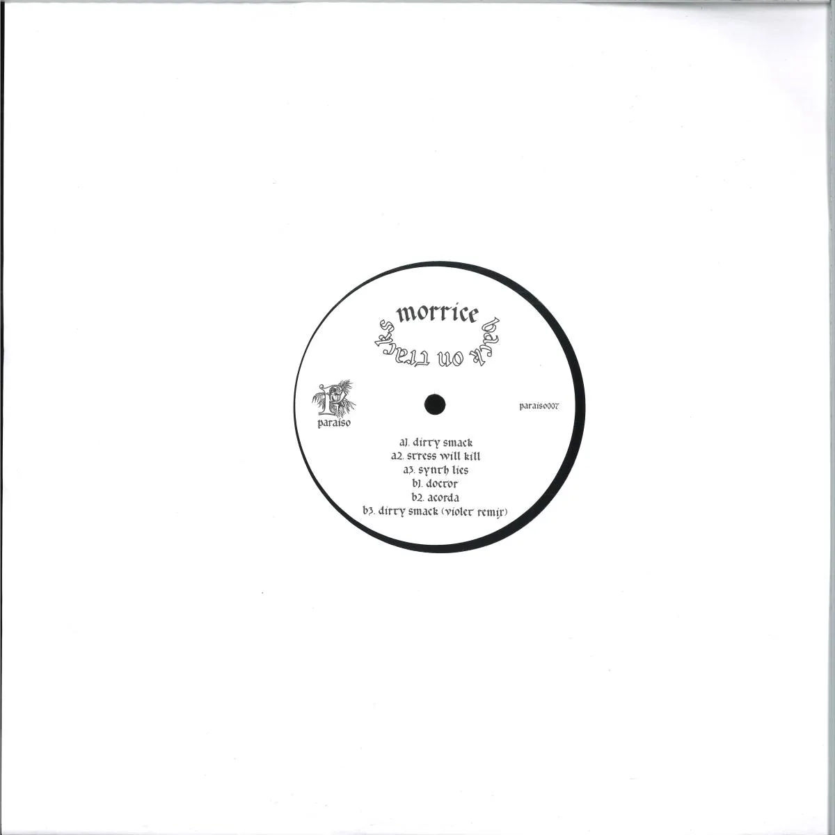 Обратная сторона обложки — Morrice — Back On Tracks