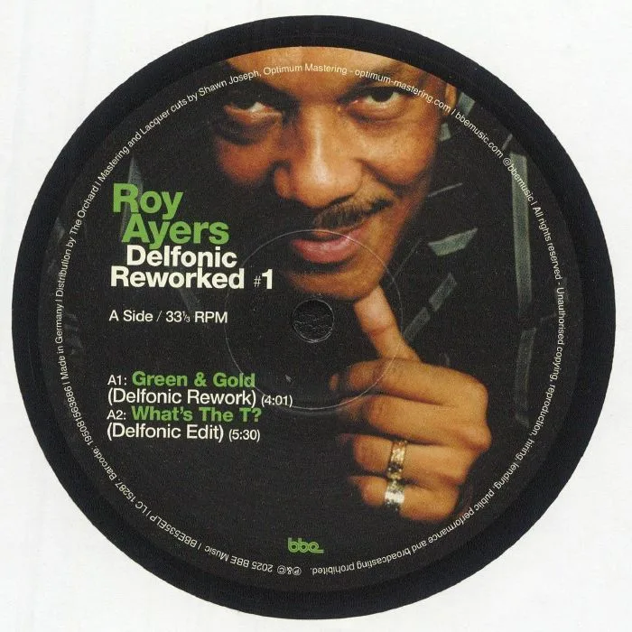 Лицевая сторона обложки — Roy AYERS — Roy Ayers Delfonic Reworked Number 1