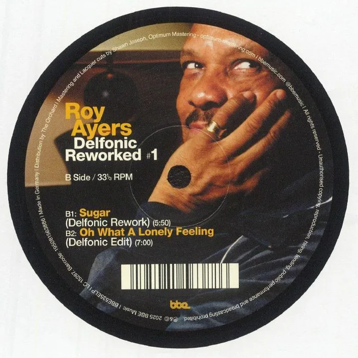 Обратная сторона обложки — Roy AYERS — Roy Ayers Delfonic Reworked Number 1