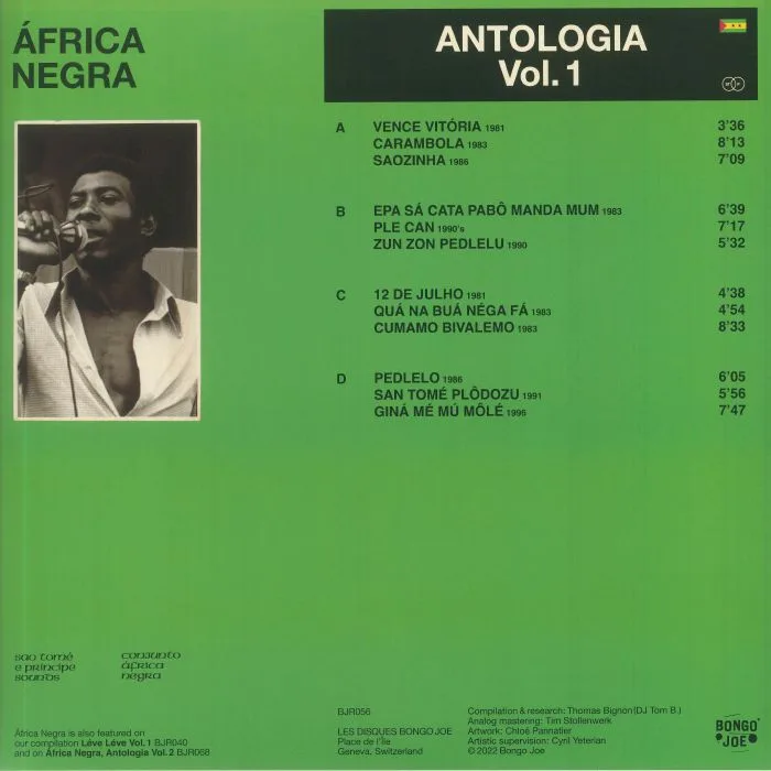 Back cover — AFRICA NEGRA — Antologia Vol 1
