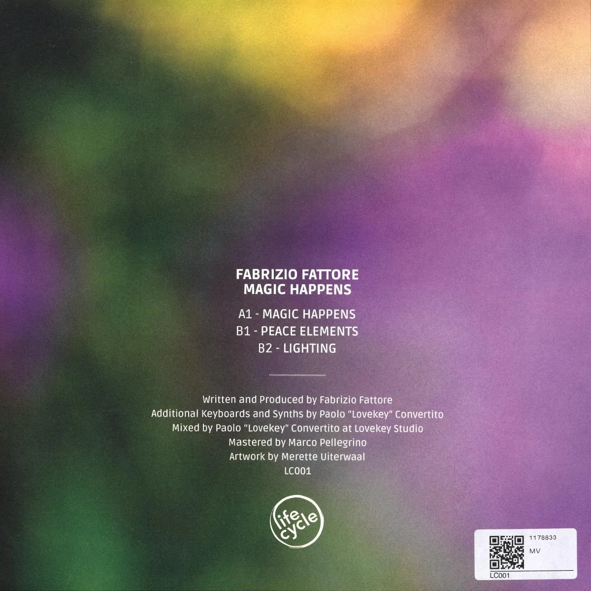 Back cover — Fabrizio Fattore — Magic Happens
