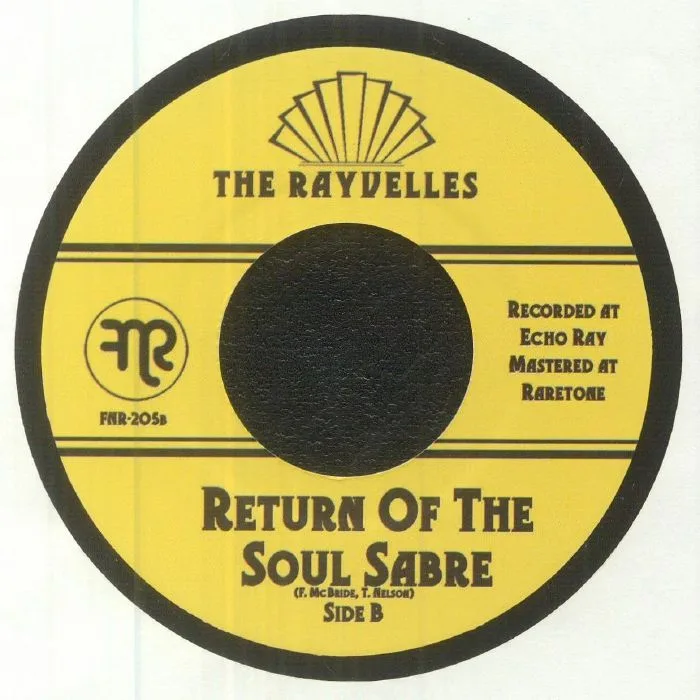 Back cover — The RAYVELLES — Tumblin' Down