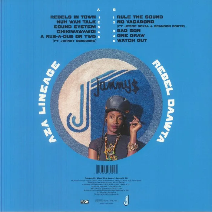 Back cover — Aza LINEAGE — Rebel Daawta