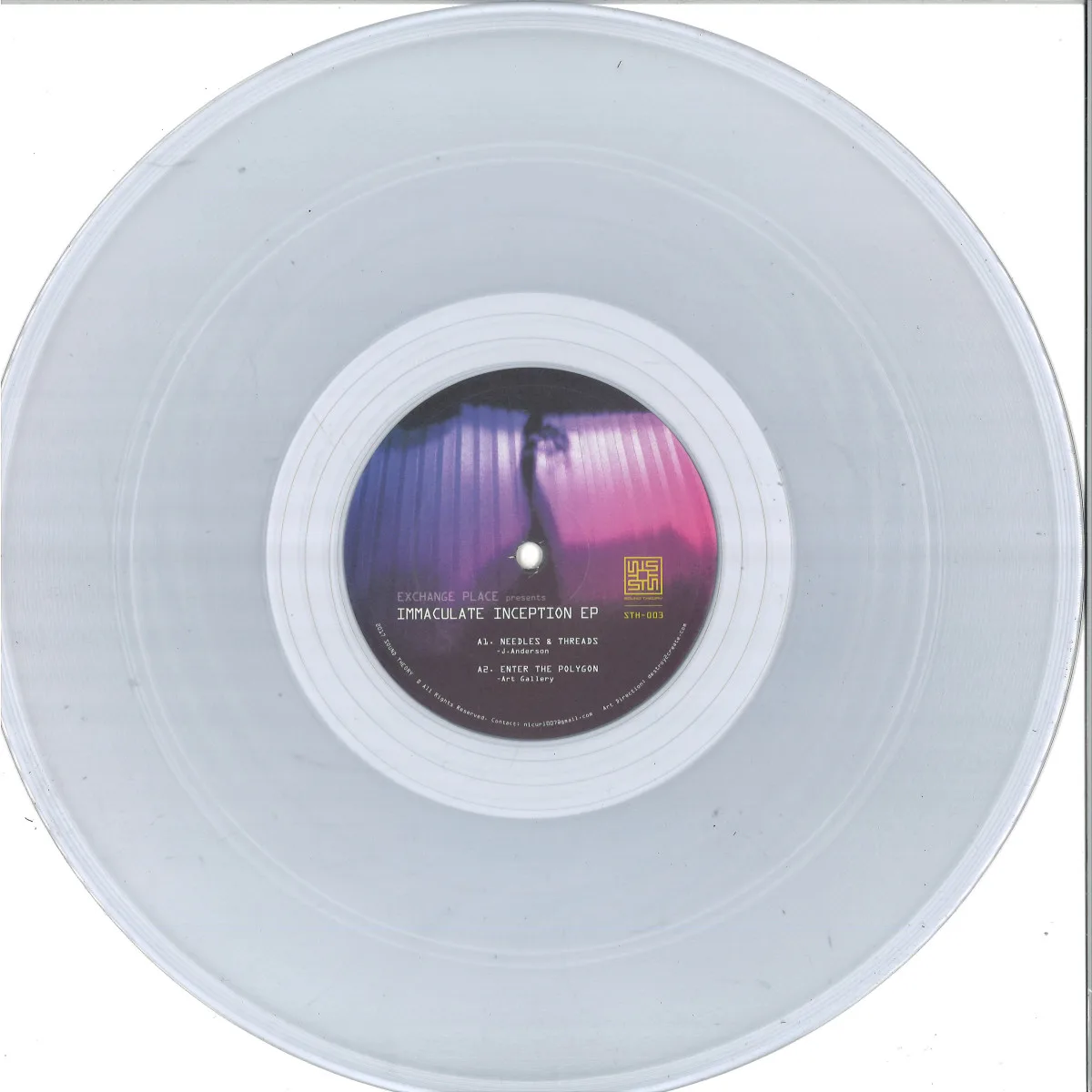 Front cover — Various/Exchange Place — Immaculate Inception Ep