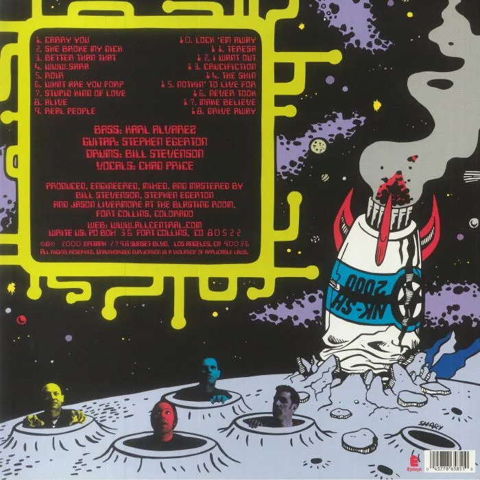 Обратная сторона обложки — ALL — Problematic (reissue)