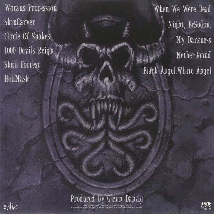 Back cover — DANZIG — Circle Of Snakes