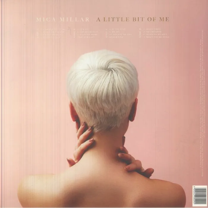 Back cover — Mica MILLAR — A Little Bit Of Me