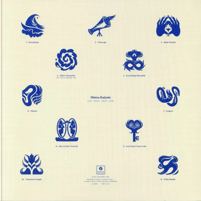 Back cover — HIATUS KAIYOTE — Love Heart Cheat Code