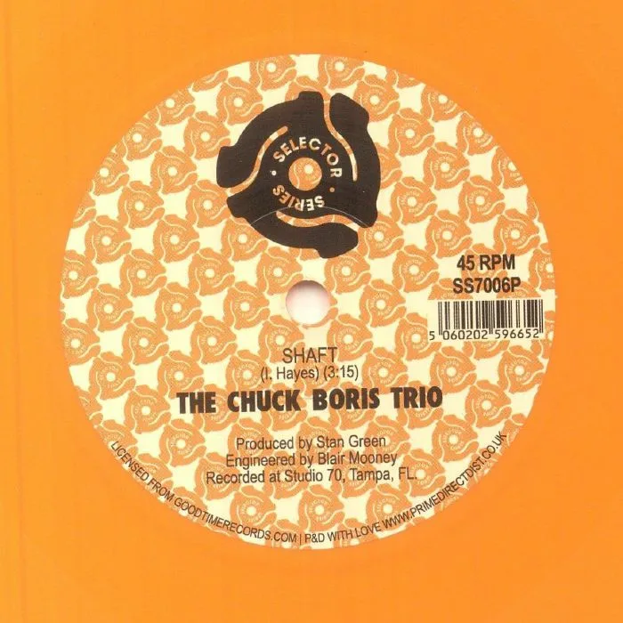 Обратная сторона обложки — The CHUCK BORIS TRIO — Funky Nassau (Record Store Day RSD 2023)