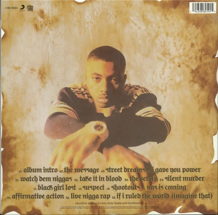 Обратная сторона обложки — NAS — It Was Written (reissue)