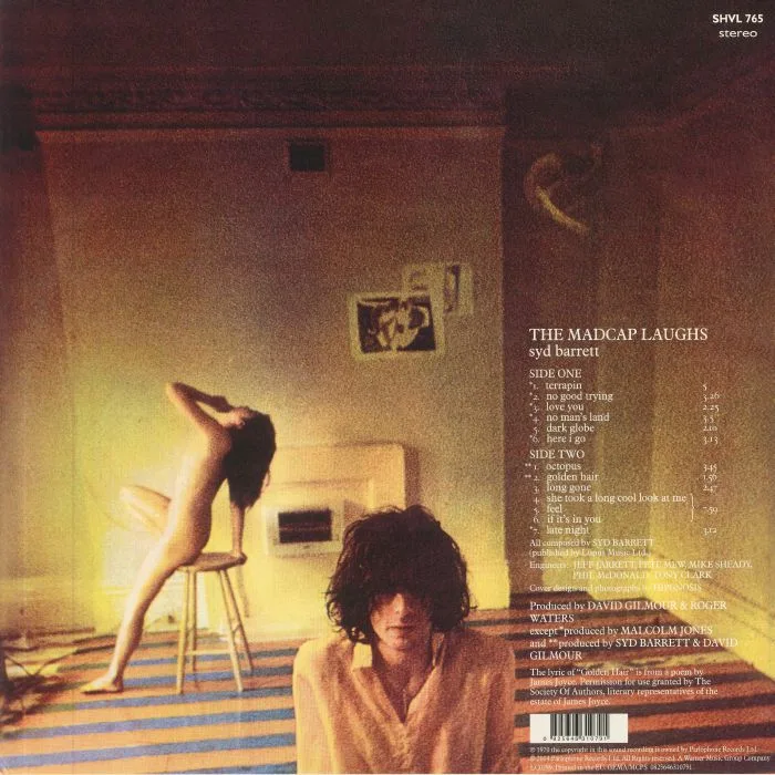 Back cover — Syd BARRETT — The Madcap Laughs