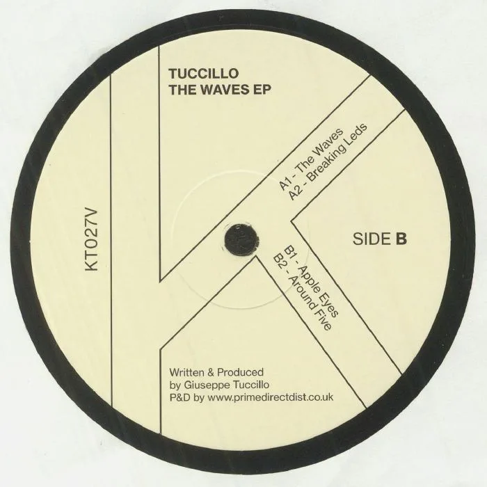 Обратная сторона обложки — Tuccilo — The Waves EP