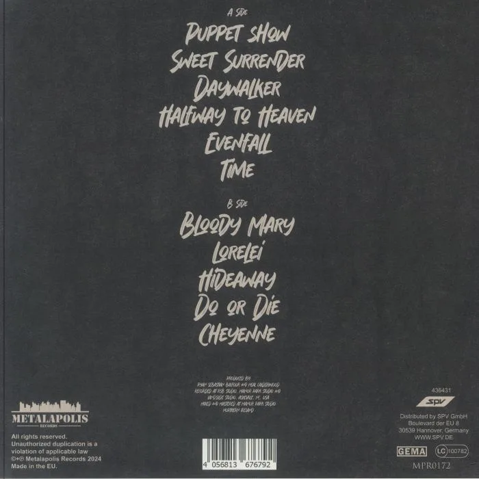 Back cover — MAVERICK — Silver Tongue