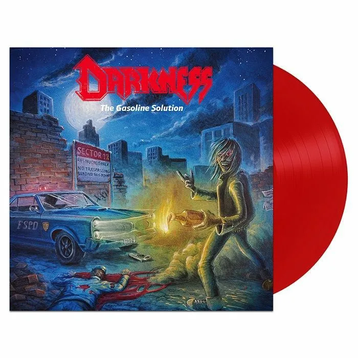 Лицевая сторона обложки — DARKNESS — The Gasoline Solution