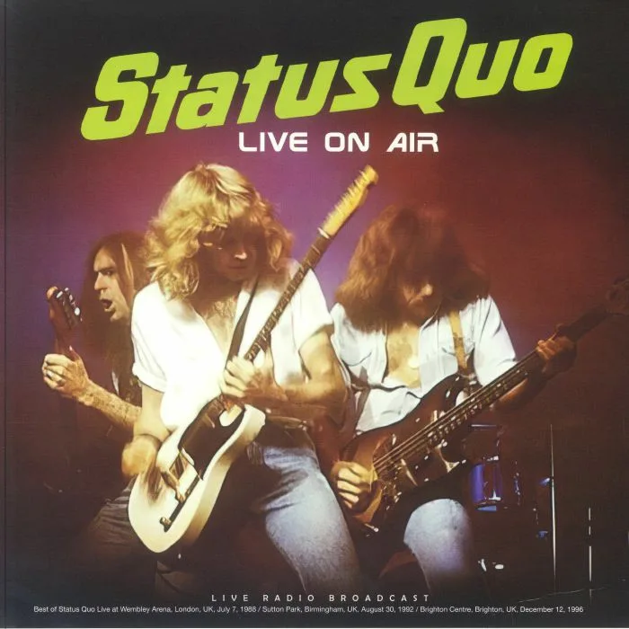 STATUS QUO — Live On Air