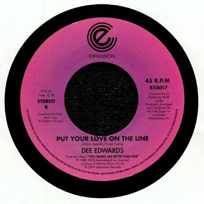Обратная сторона обложки — Dee EDWARDS — Put The World On Hold
