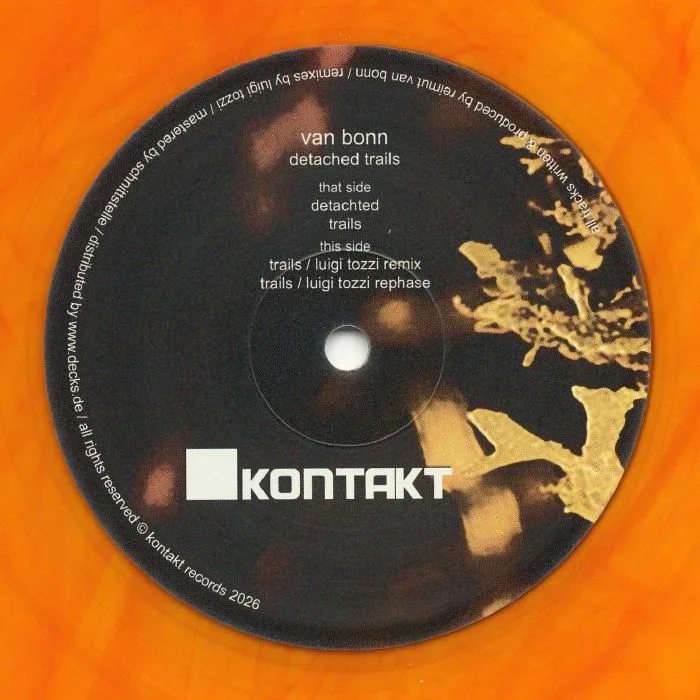 Обратная сторона обложки — VAN BONN — Detached Trails