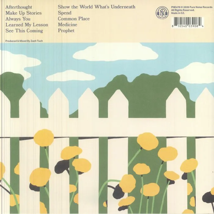 Back cover — SUPER SOMETIMES — Show The World Whats Underneath