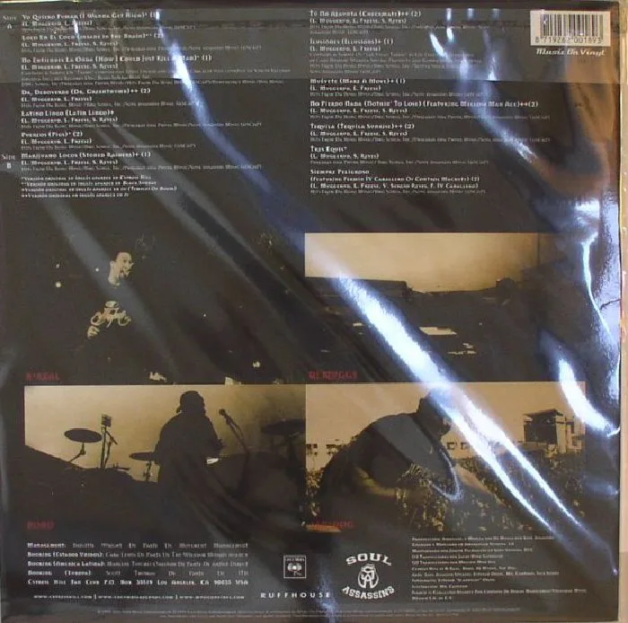 Обратная сторона обложки — CYPRESS HILL — Los Grandes Exitos En Espanol (reissue)