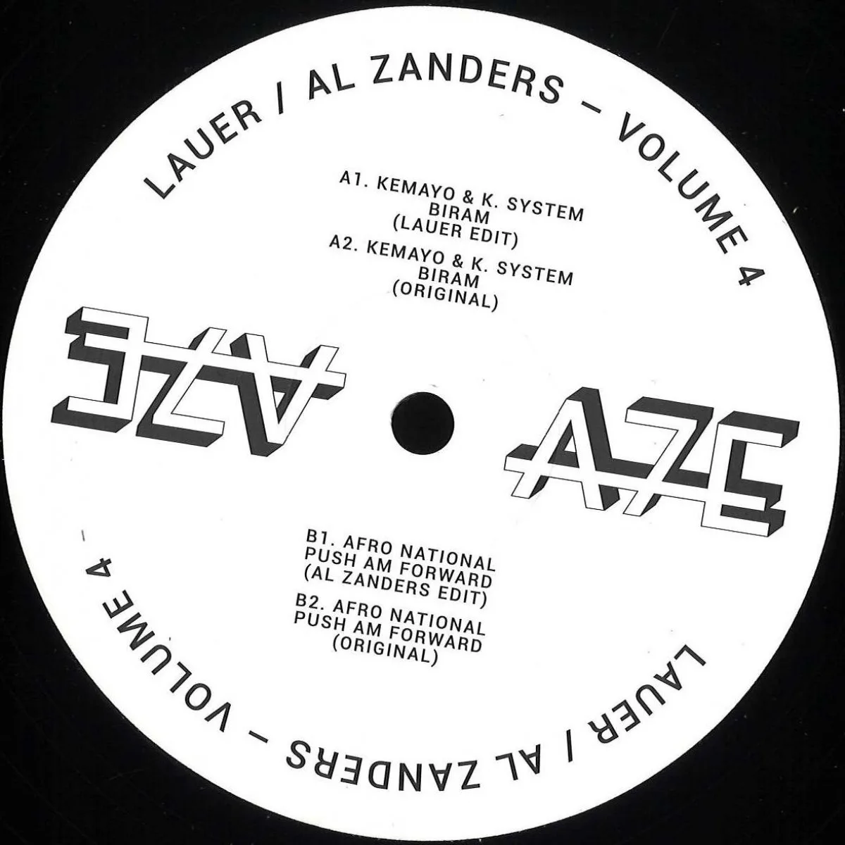 Front cover — Lauer/Al Zanders — A7 Edits Volume 4