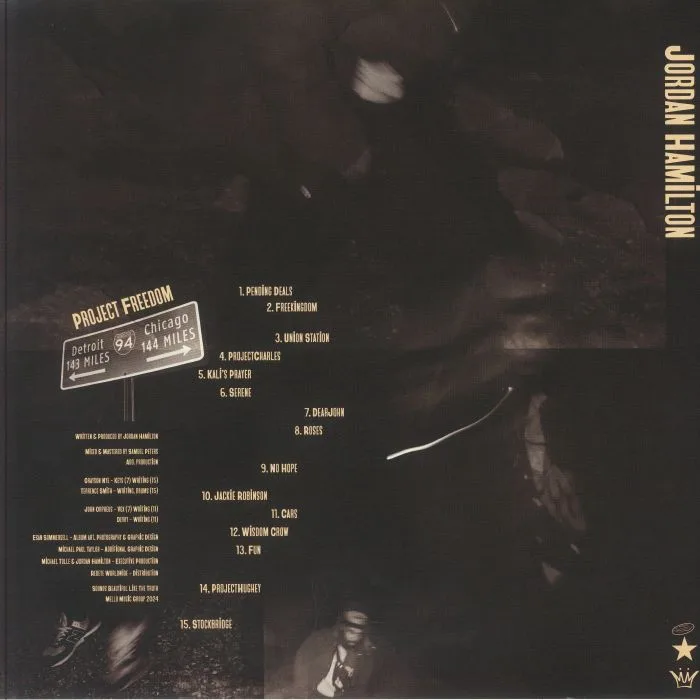 Back cover — Jordan HAMILTON — Project Freedom