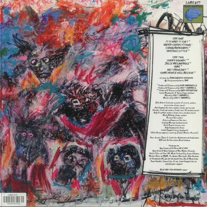 Back cover — The BLACK WATCH — Varied Superstitions