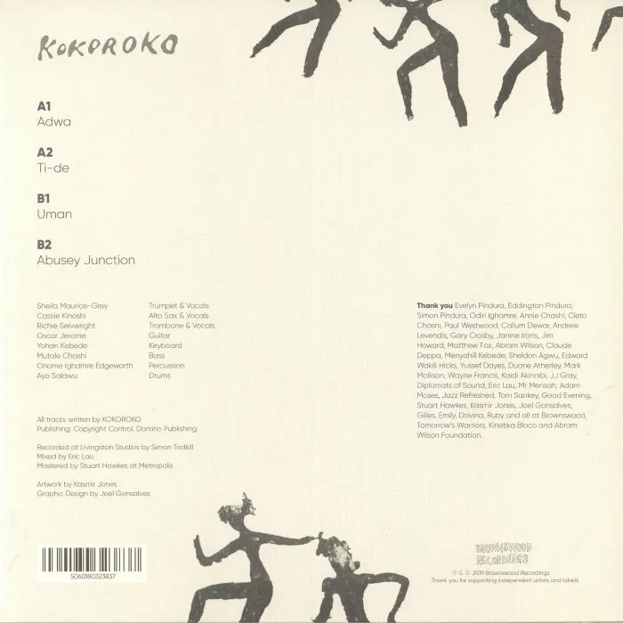 Back cover — KOKOROKO — Kokoroko