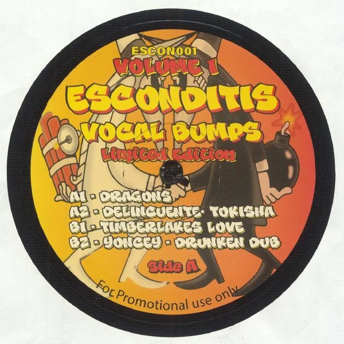 Лицевая сторона обложки — ESCONDITIS — Volume 1: Vocal Bumps