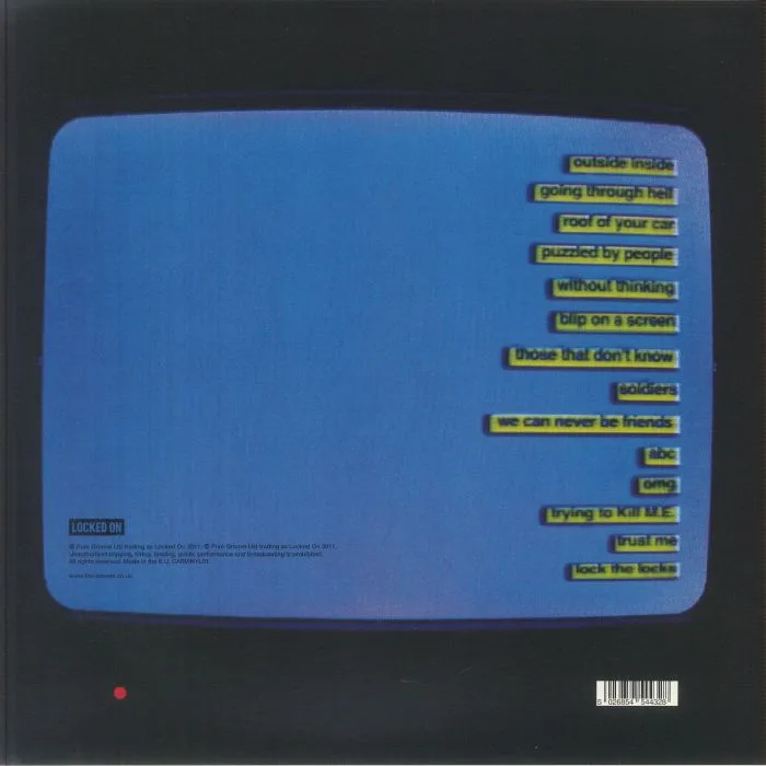 Back cover — The STREETS — Computers & Blues (Record Store Day RSD 2026)