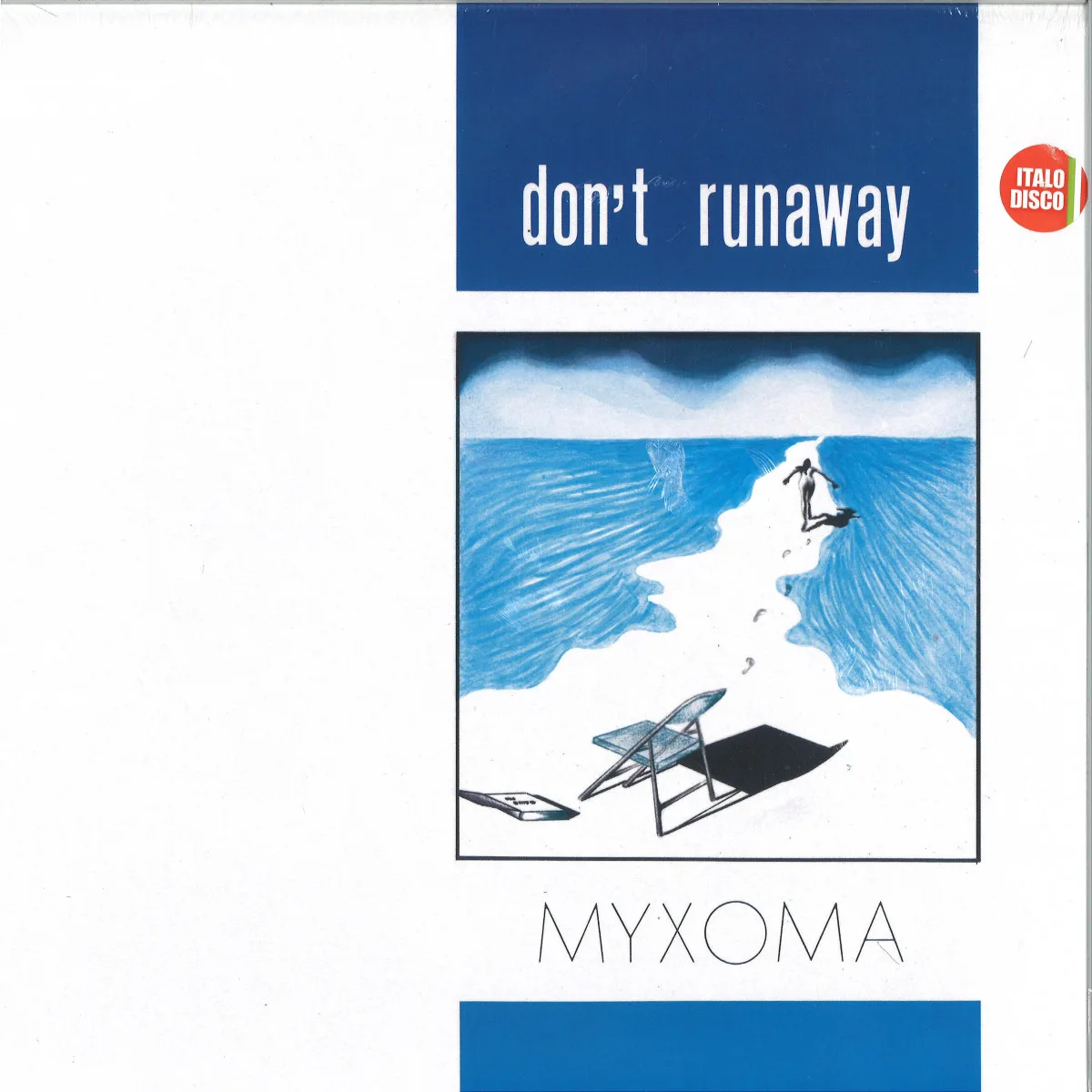 Лицевая сторона обложки — Myxoma — DON'T RUNAWAY EP