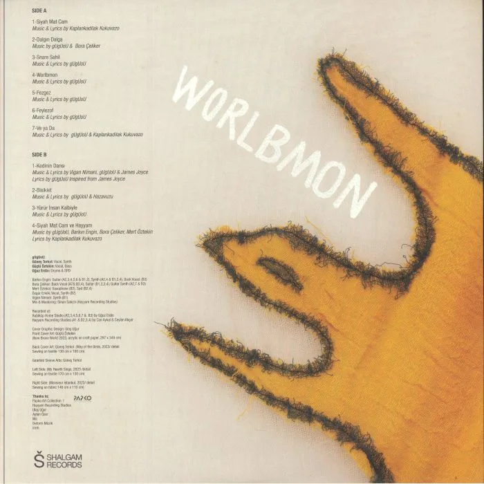 Обратная сторона обложки — GUGUOU — Worlbmon