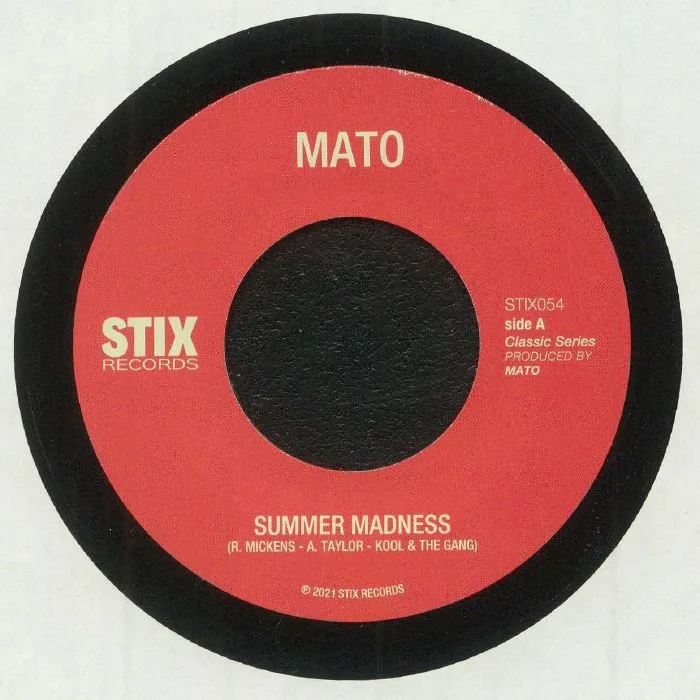 Лицевая сторона обложки — MATO — Summer Madness (reissue)