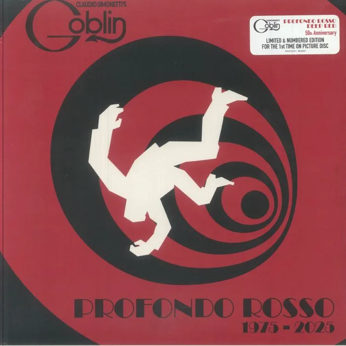Front cover — CLAUDIO SIMONETTI'S GOBLIN — Profondo Rosso 1975-2025 (Soundtrack) (50th Anniversary Edition)