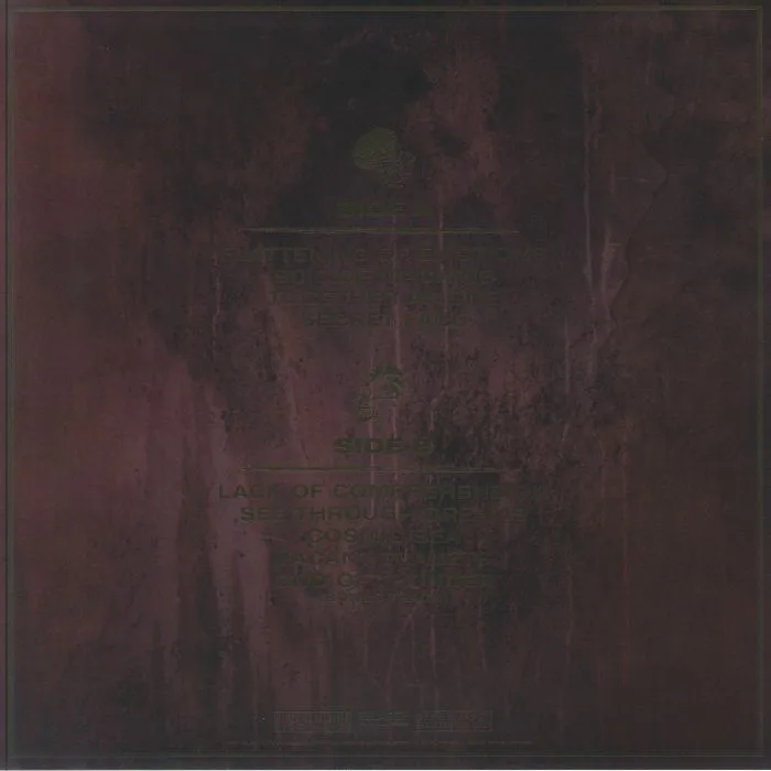 Обратная сторона обложки — DEATH — Human (reissue)