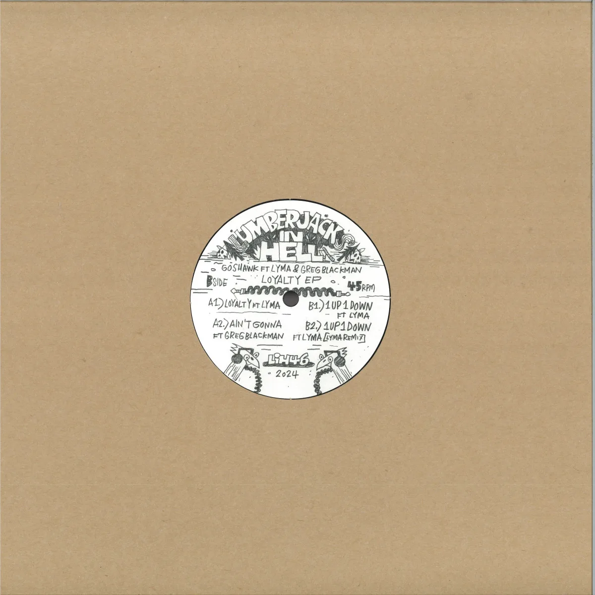 Back cover — Goshawk — LOYALTY EP