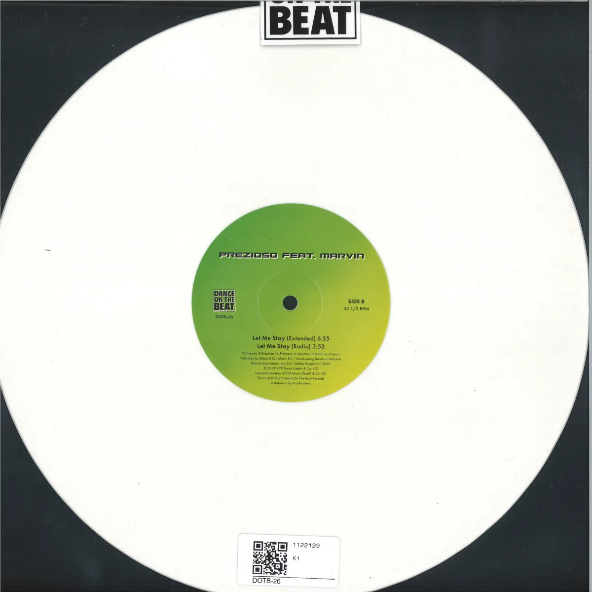 Front cover — Preziosofeat.Marvin — Tell Me Why / Let Me Stay