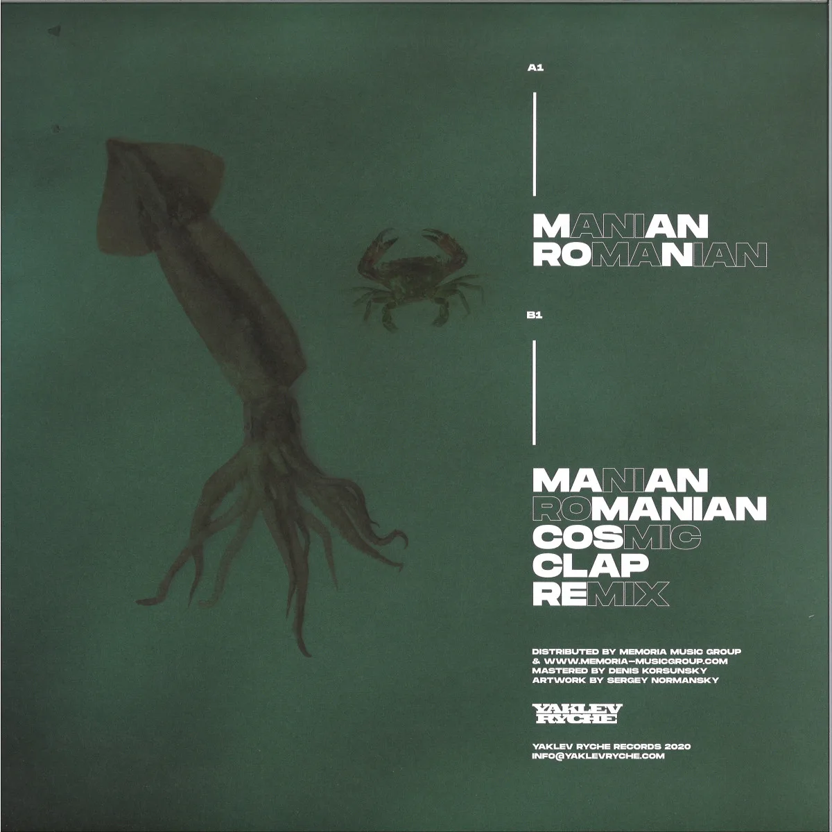 Back cover — Yaklev — Manian Romanian