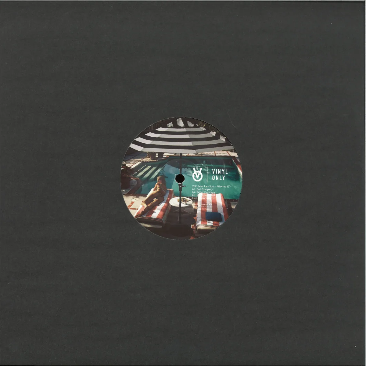 Обратная сторона обложки — Yse Saint Laur'ant — Affected EP