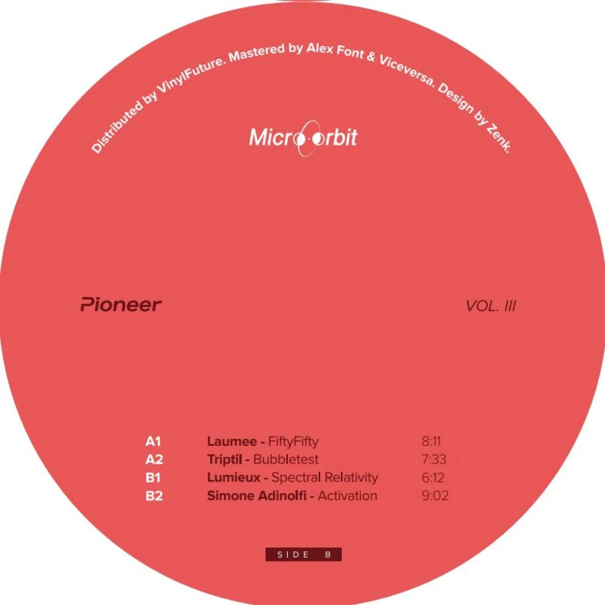 Back cover — Various — Pioneer Series Vol. III