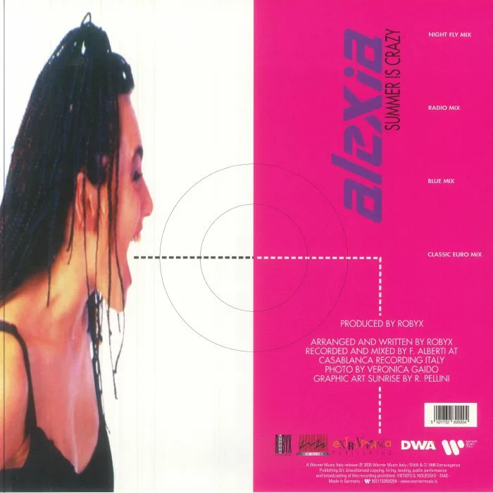 Back cover — ALEXIA — Summer Is Crazy