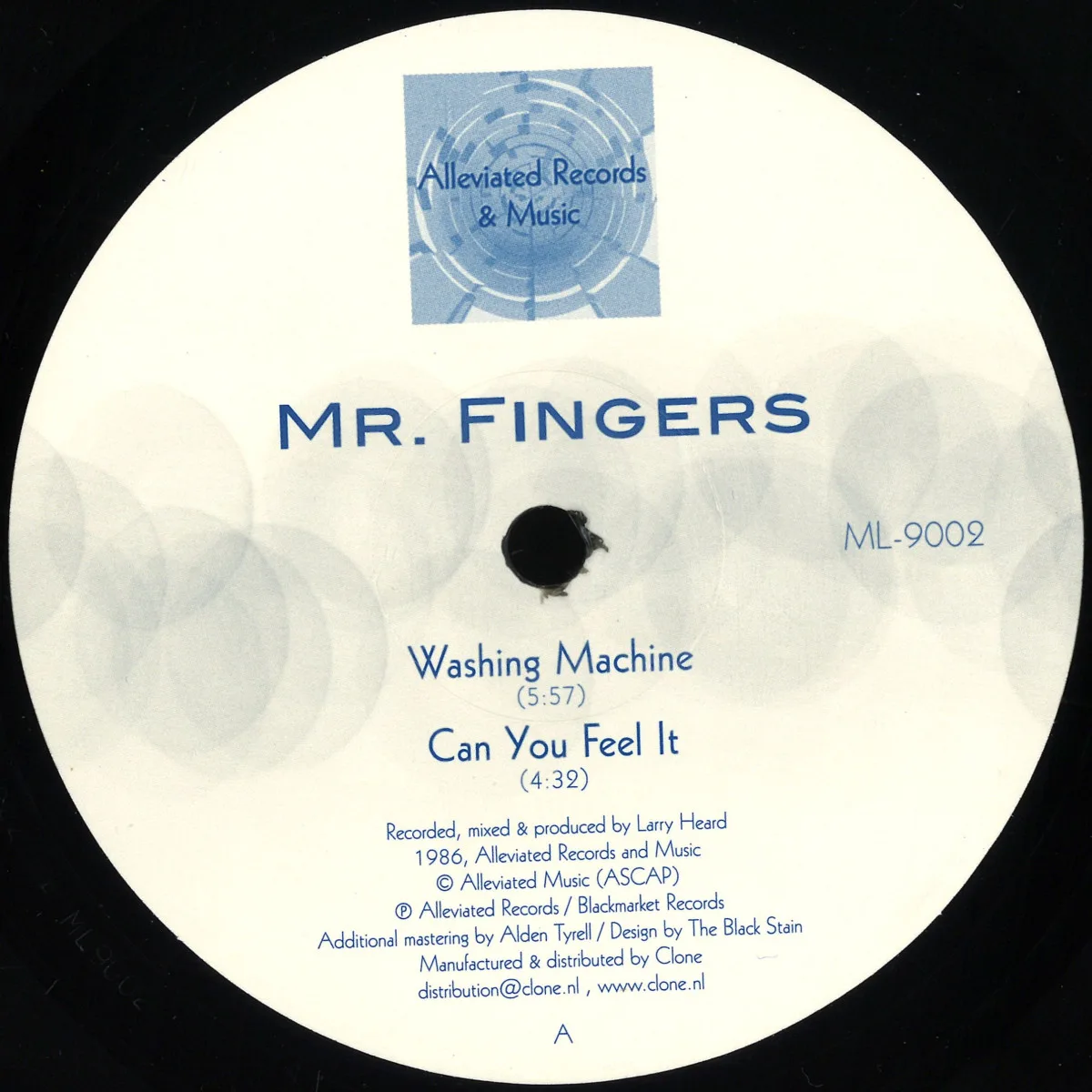 Mr. Fingers — Washing Machine