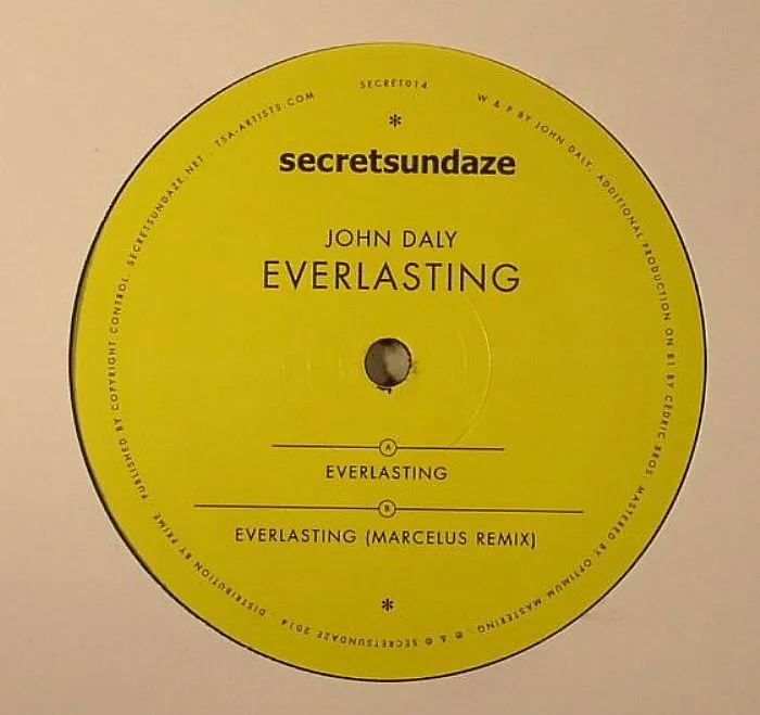Front cover — John DALY — Everlasting